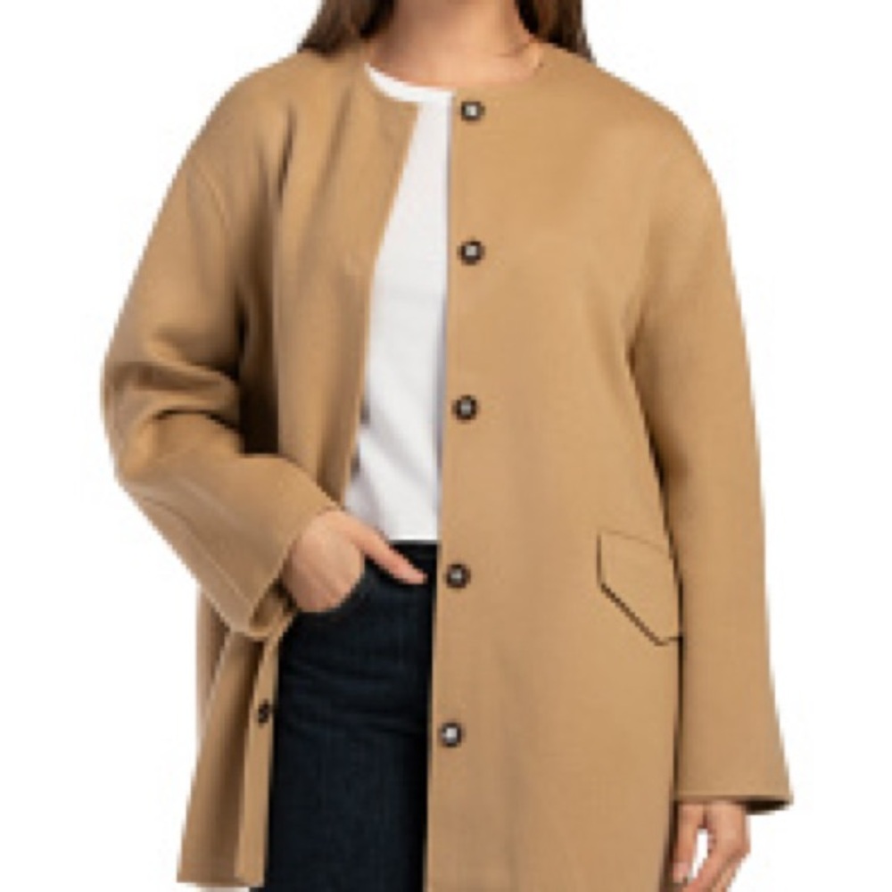 Theory NWT Tan Coat